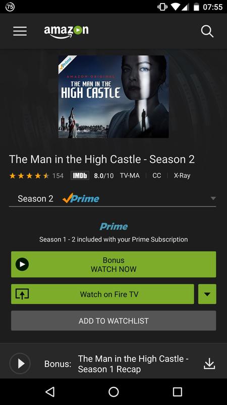 Amazon prime video download